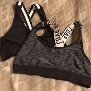Juniors/girls sports bra set